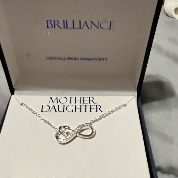 Mother & Daughter Infinity Pendant Necklace - Picture 4 of 6